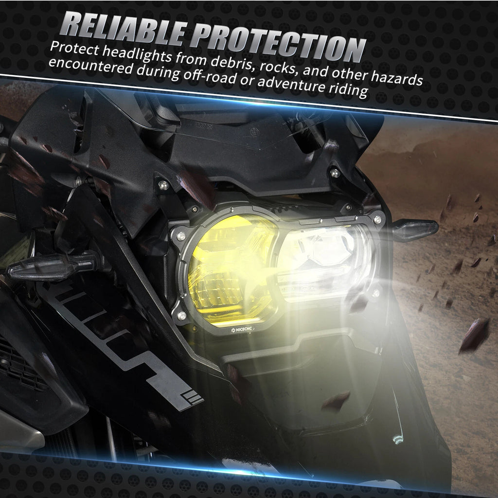 Headlight Guard Cover Protector 63218525111 for BMW R1250GS (2020–2023)
