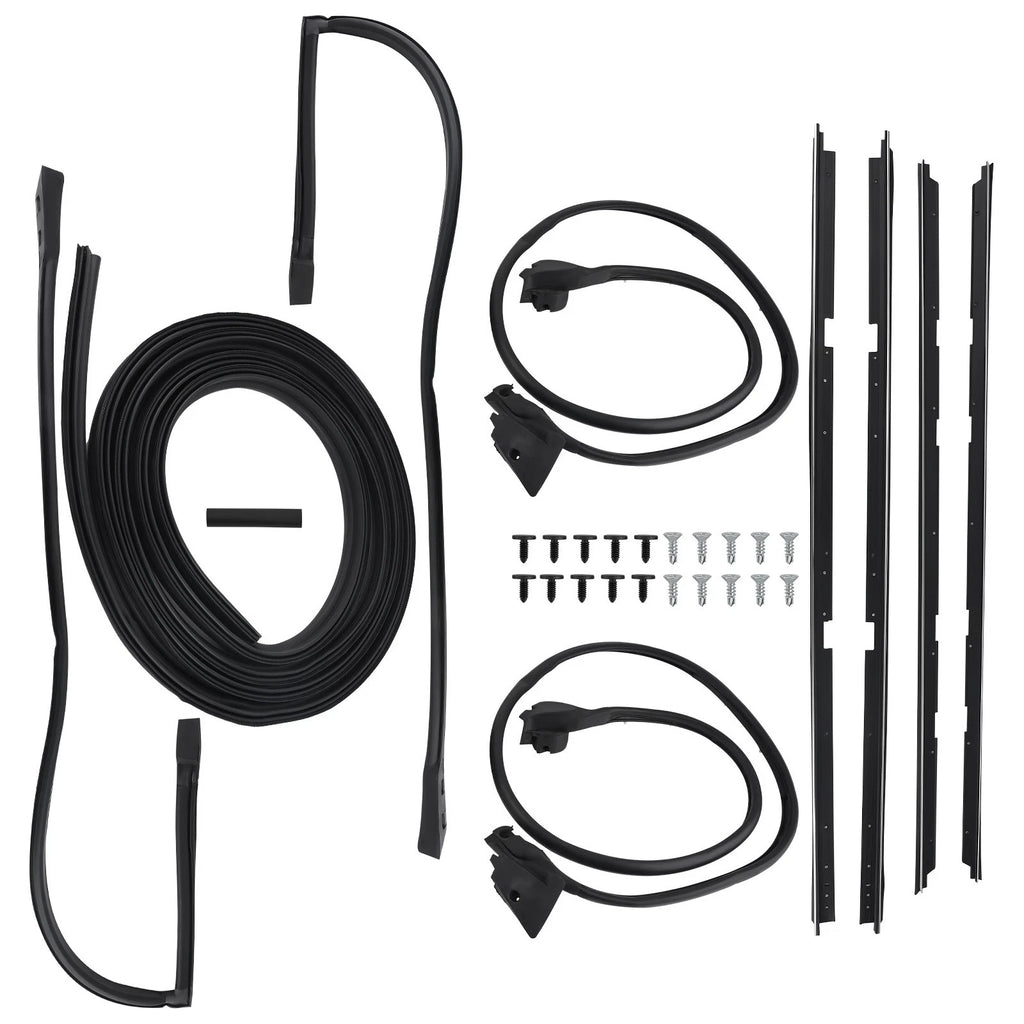 9PCS Weatherstripping Seals Kit for Chevrolet LeMans Malibu (1978–1981)