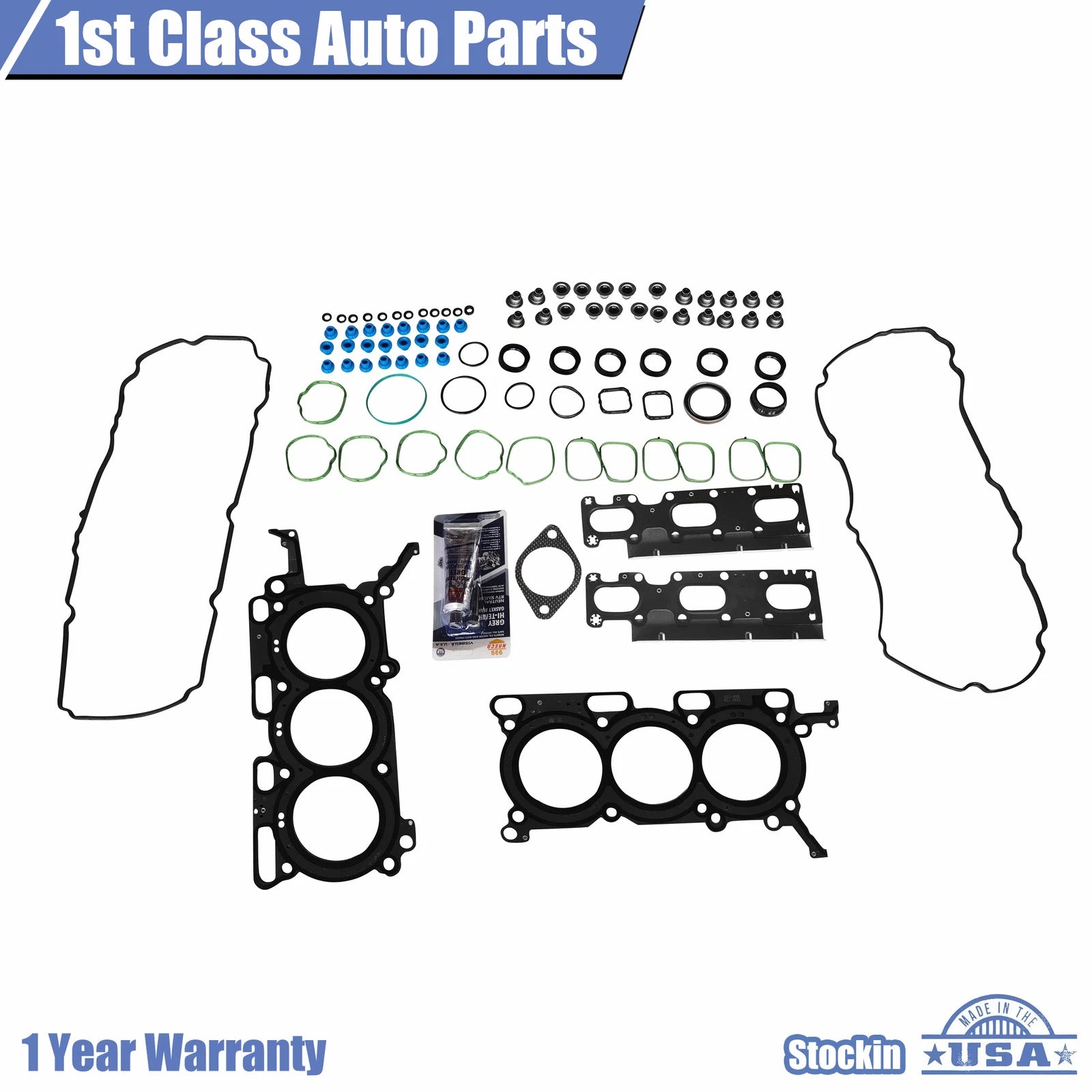 Cylinder Head Gasket Set for Mazda 6, CX-9, Lincoln MKT, MKS (2009–2019)