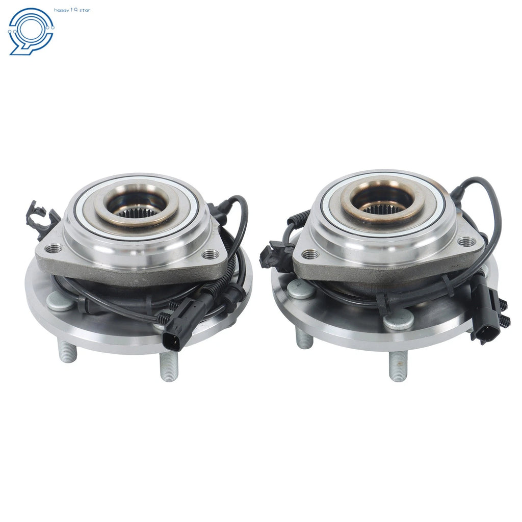 2 Front Wheel Bearing Hub Assembly for Jeep Wrangler (2007-2016)