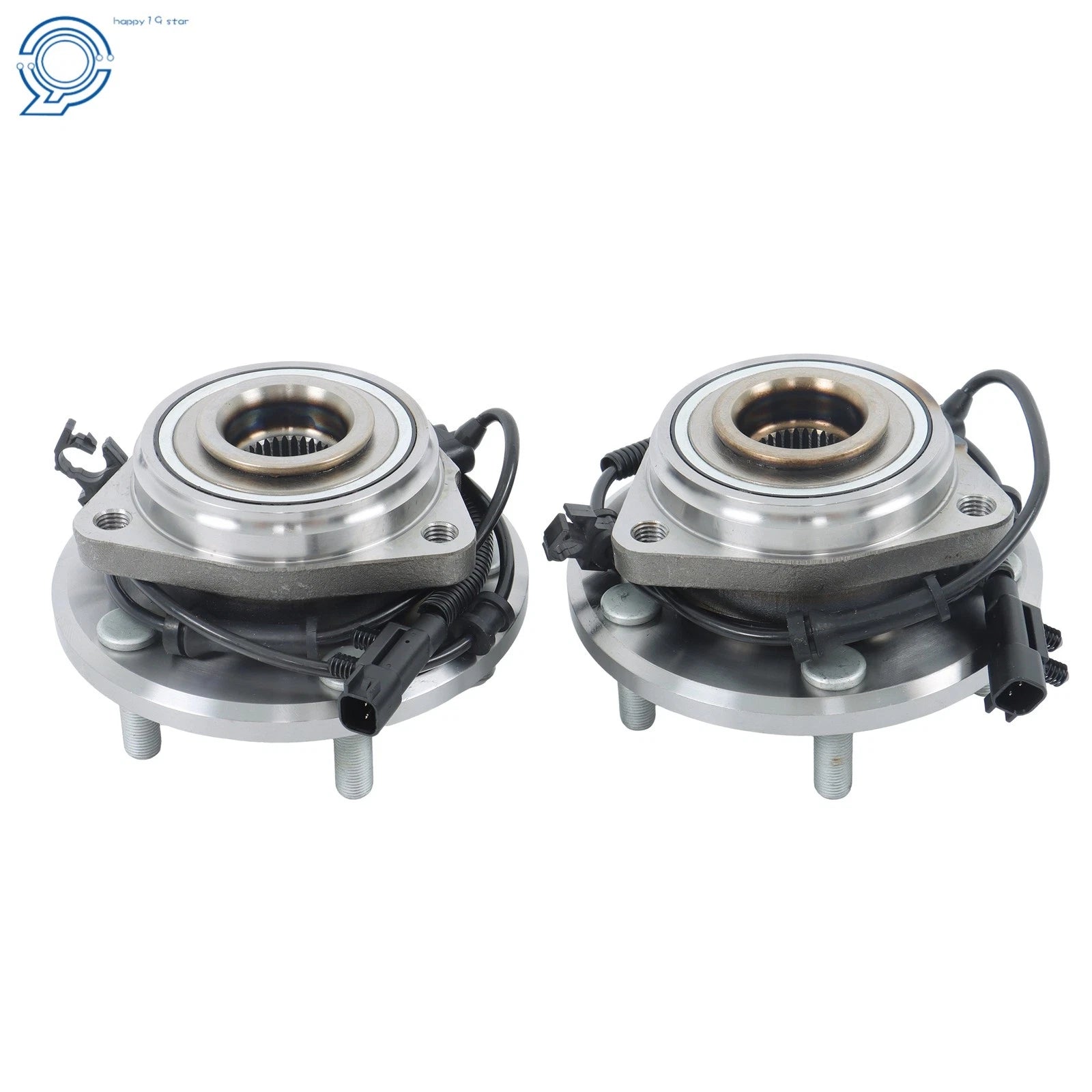 2 Front Wheel Bearing Hub Assembly for Jeep Wrangler (2007-2016)