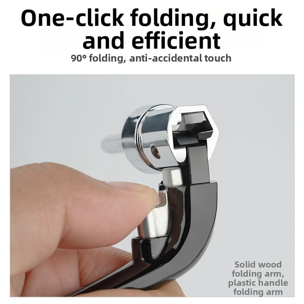 Folding Crank Handle for Fishing Reels (Zinc Alloy)