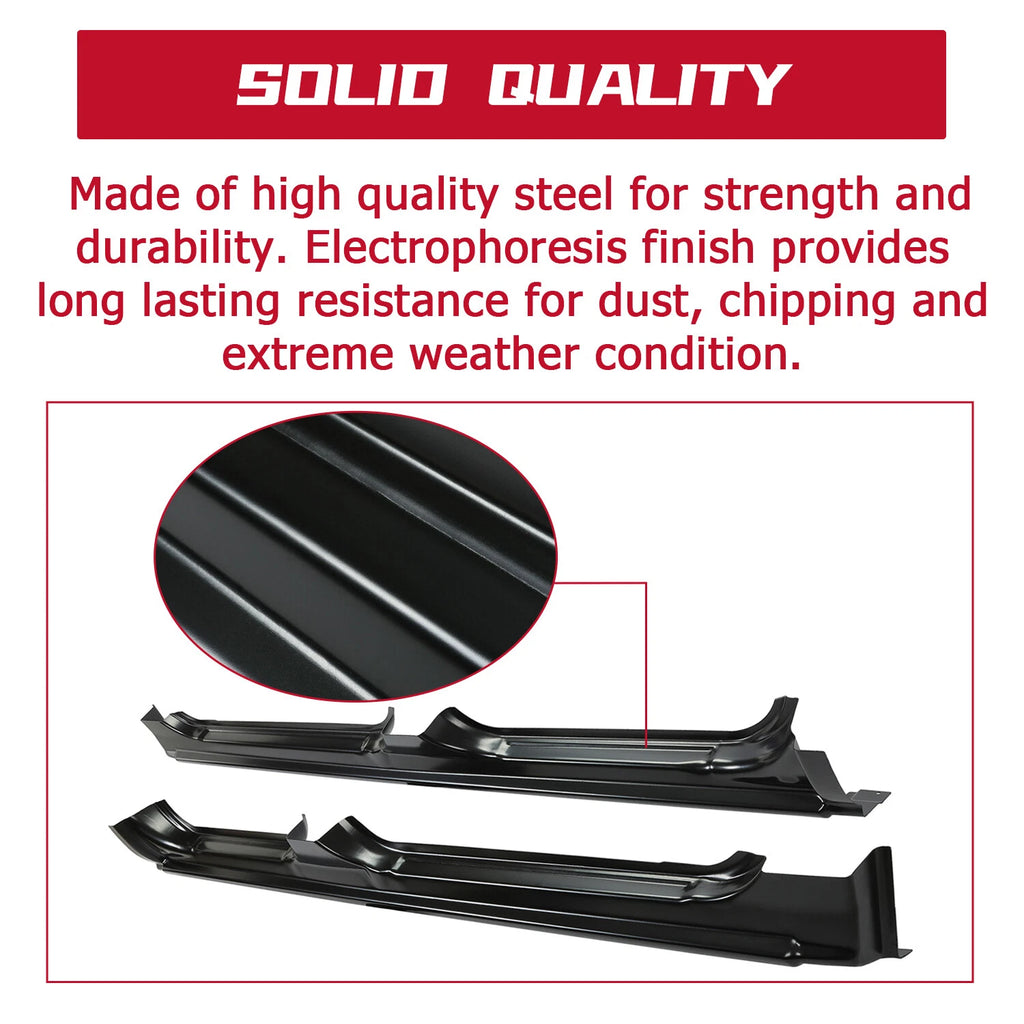 Rocker Panels & Cab Corners for Silverado Sierra 1500 2500 3500 (1999-2007)