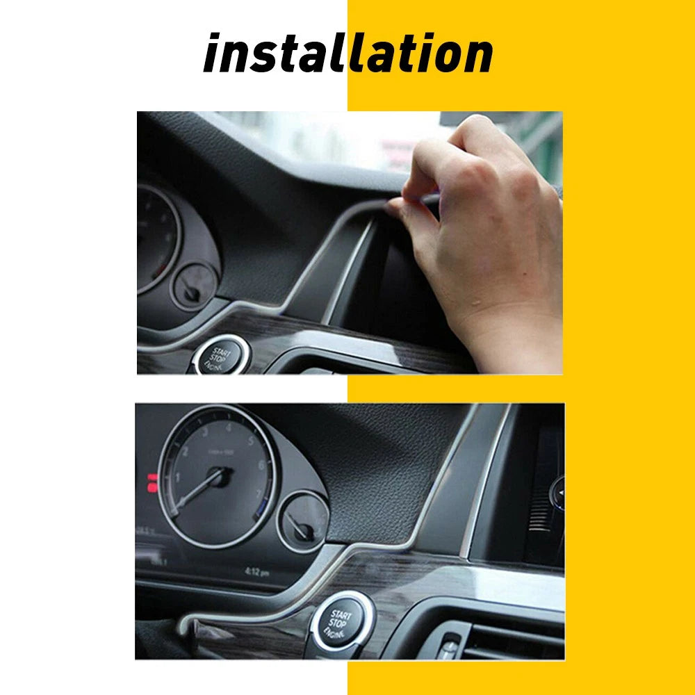 2M LED Strip Light for Car Interior Decor (12V)