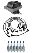 Ignition Wires & Spark Plugs Kit for Chevy G30 (1996) - 1 Coil, 6 Plugs