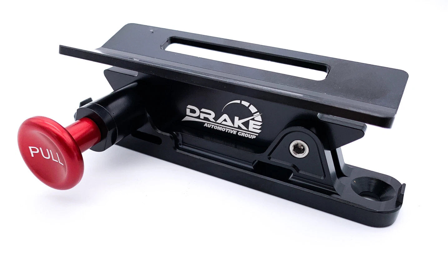 Quick Release Fire Extinguisher Mount Billet Black for Universal Car Truck (Universal)