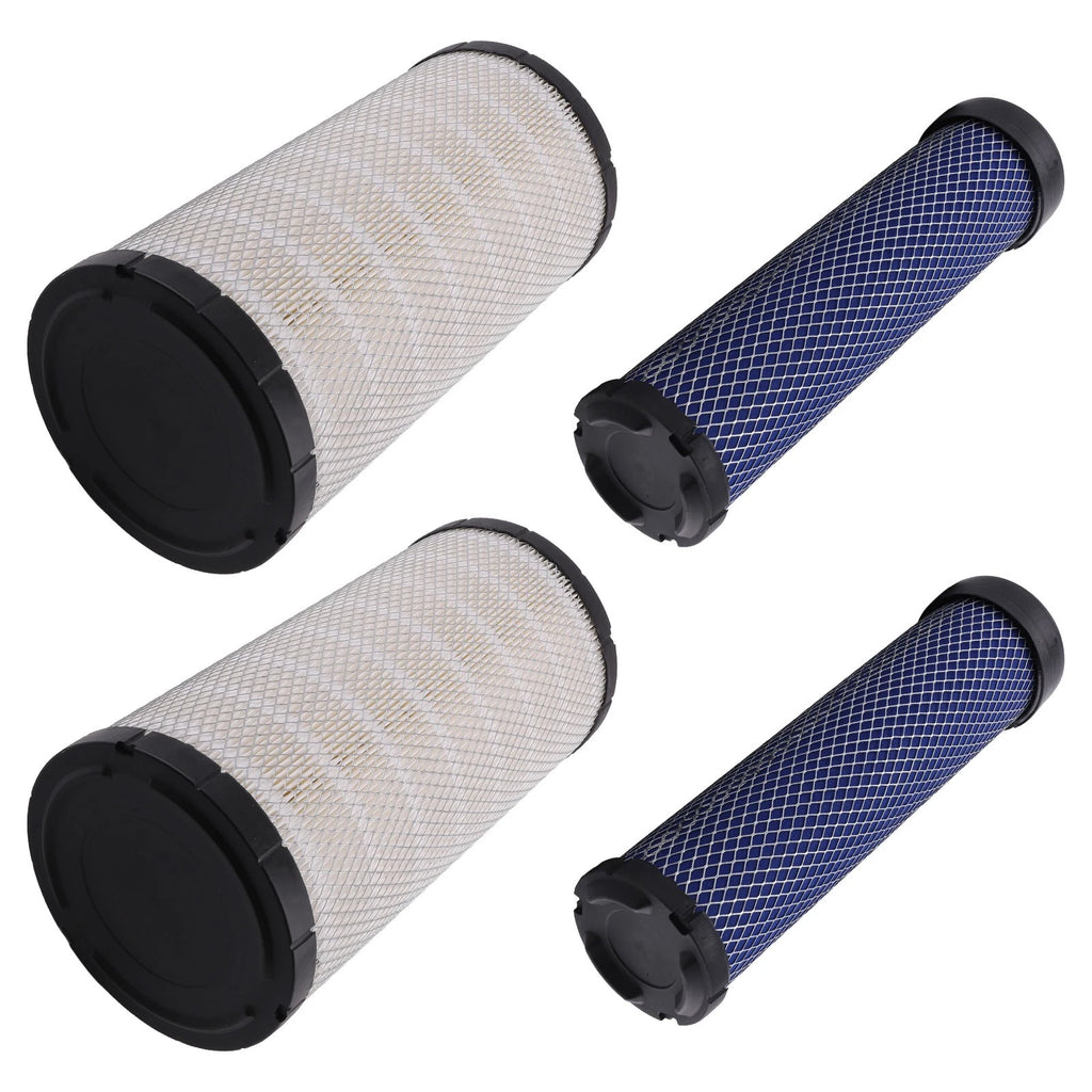 Dual Air Filters for Kubota SVL90 SVL90-2 (RS3544, RS3545)