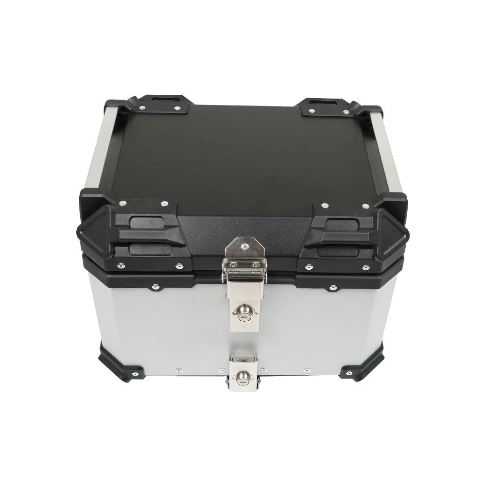 45L Waterproof Silver Tail Box for Motorcycle