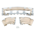 Chrome Split-Type Front Bumper for Chevrolet Silverado 1500 (2014-2015)