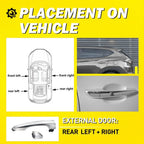 Exterior Door Handle for Hyundai Tucson (2016–2021) 83651D3010