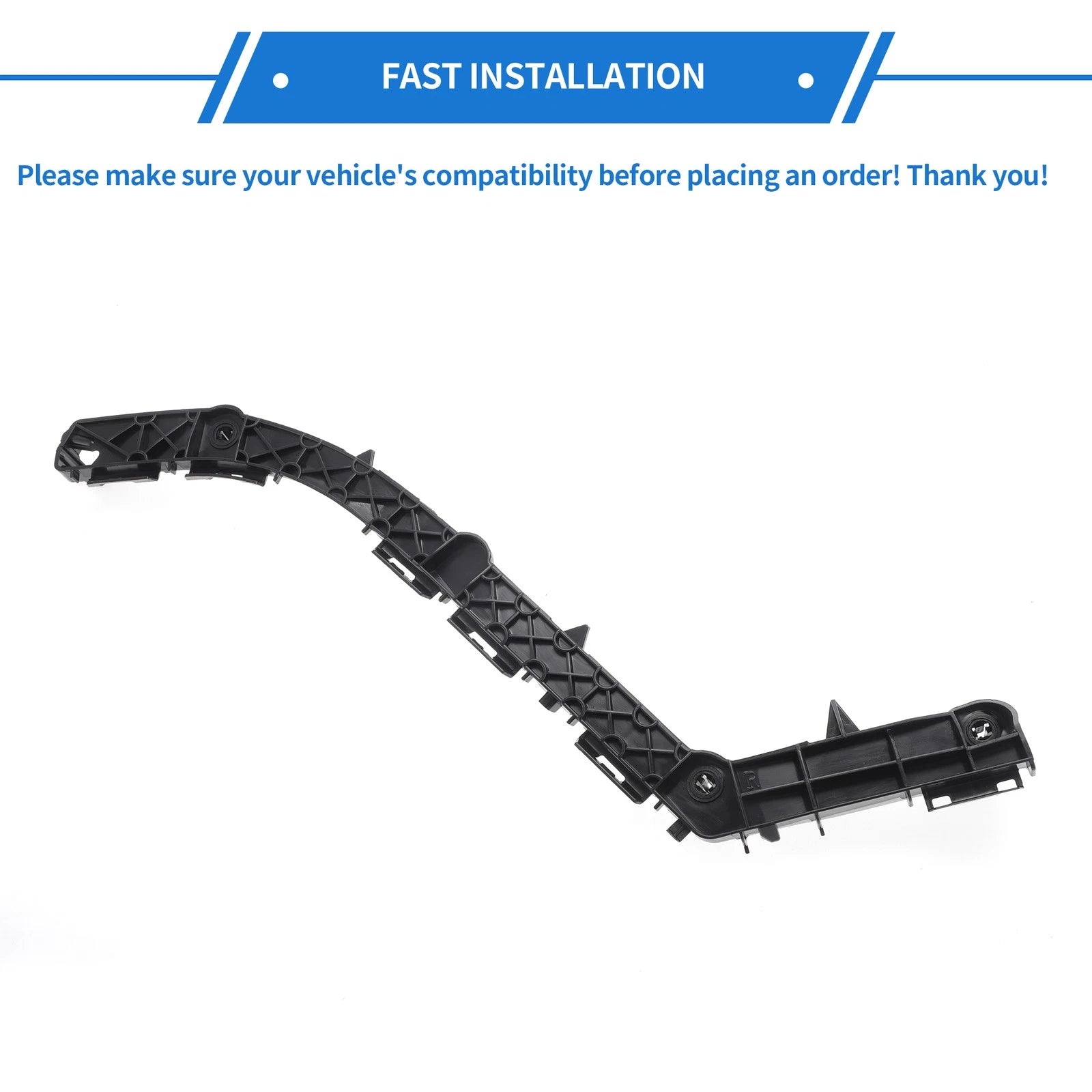 Right Rear Bumper Retainer Bracket No. 5215560080 for Toyota Land Cruiser Prado (2018–2023)