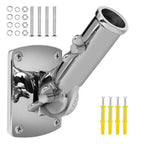 Stainless Steel Flag Pole Holder for Marine Use (316 SS)