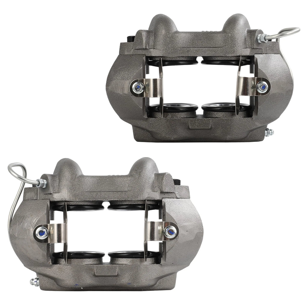 Set of 2 Brake Calipers for Ford Mustang (1965–1966) Cast Iron