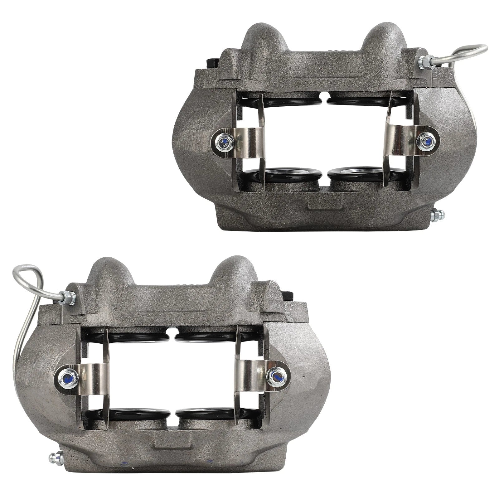 Set of 2 Brake Calipers for Ford Mustang (1965–1966) Cast Iron