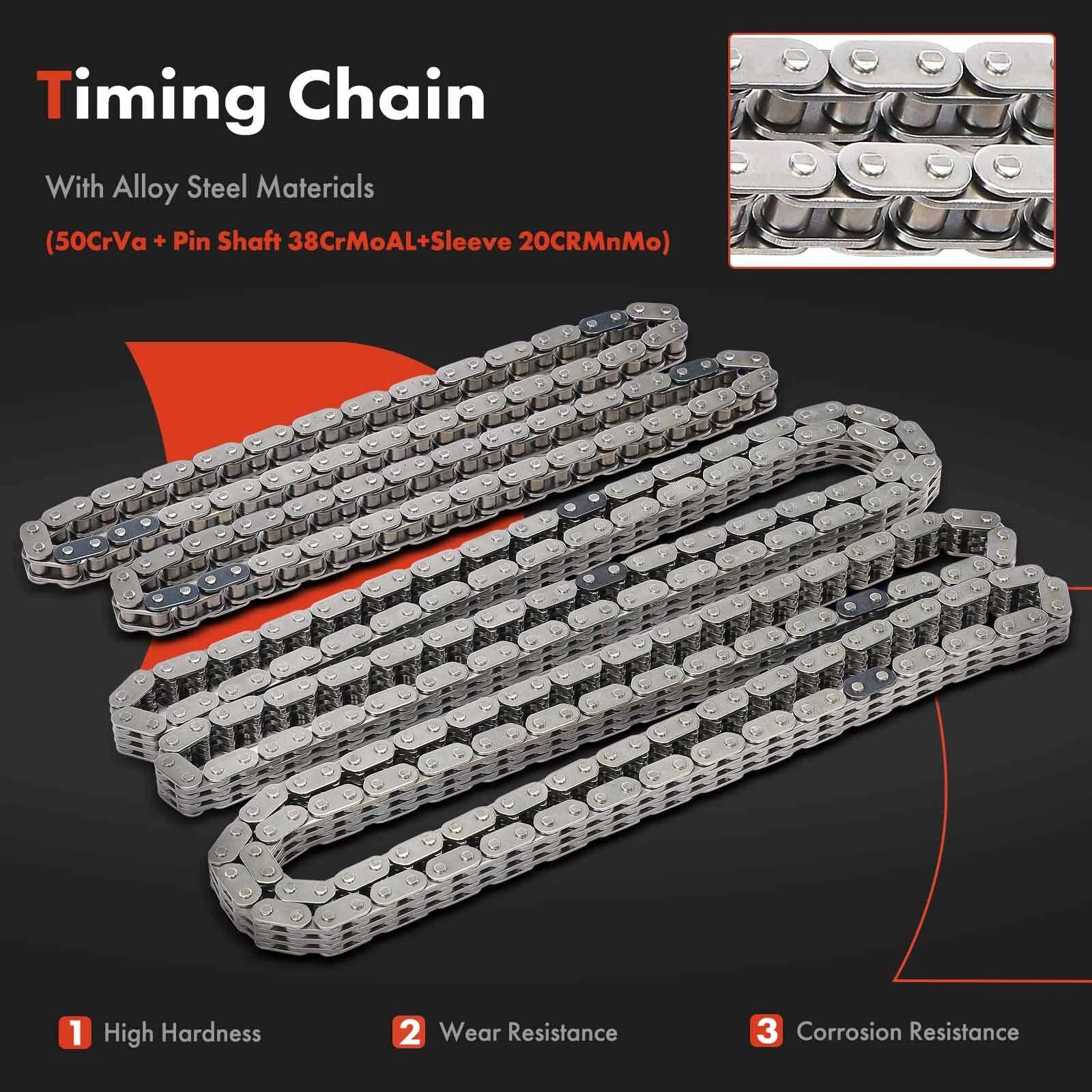 12X Timing Chain Kit for Ford Mustang F-150 (2015–2017) V8 5.0L