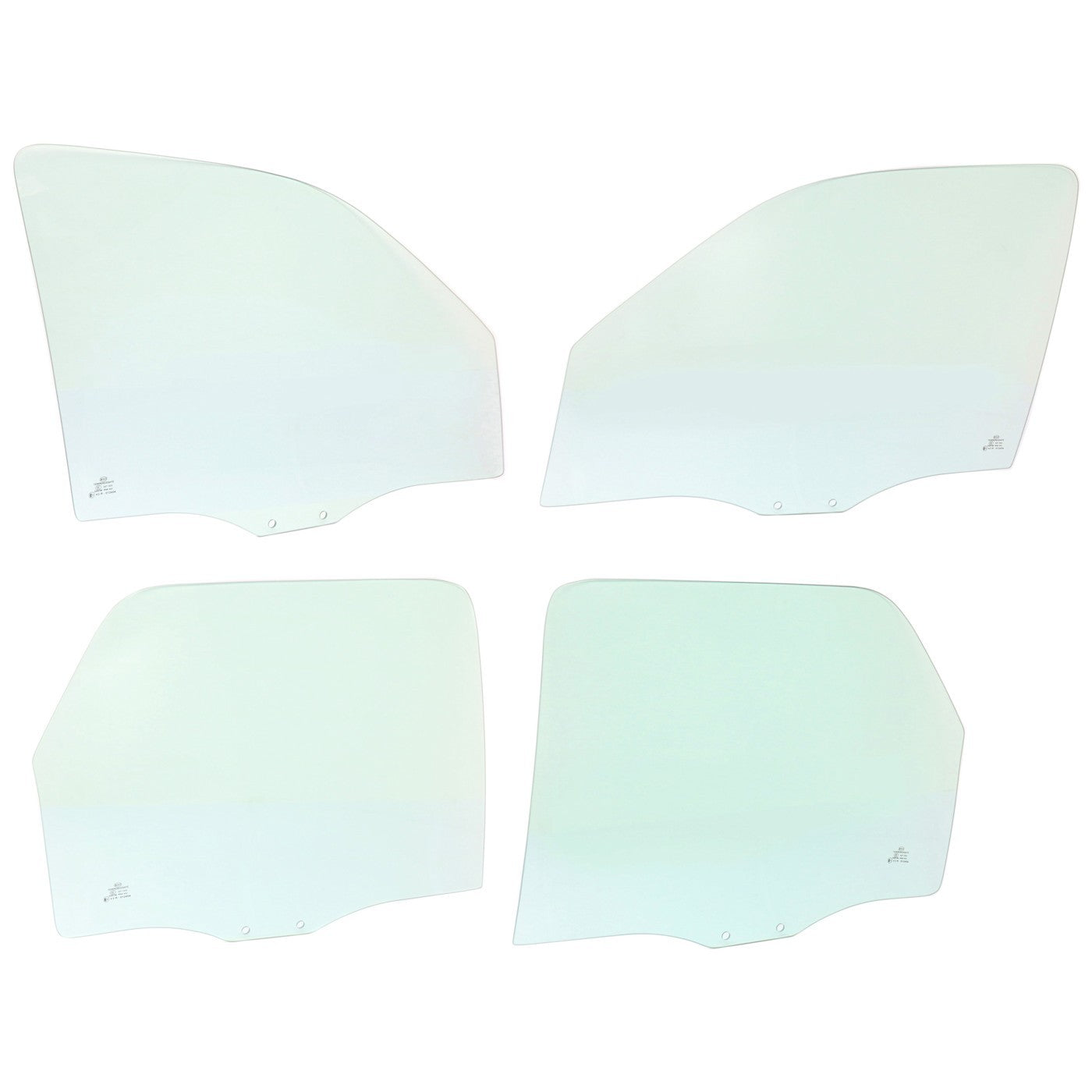Set of 4 Door Glasses for Mariner