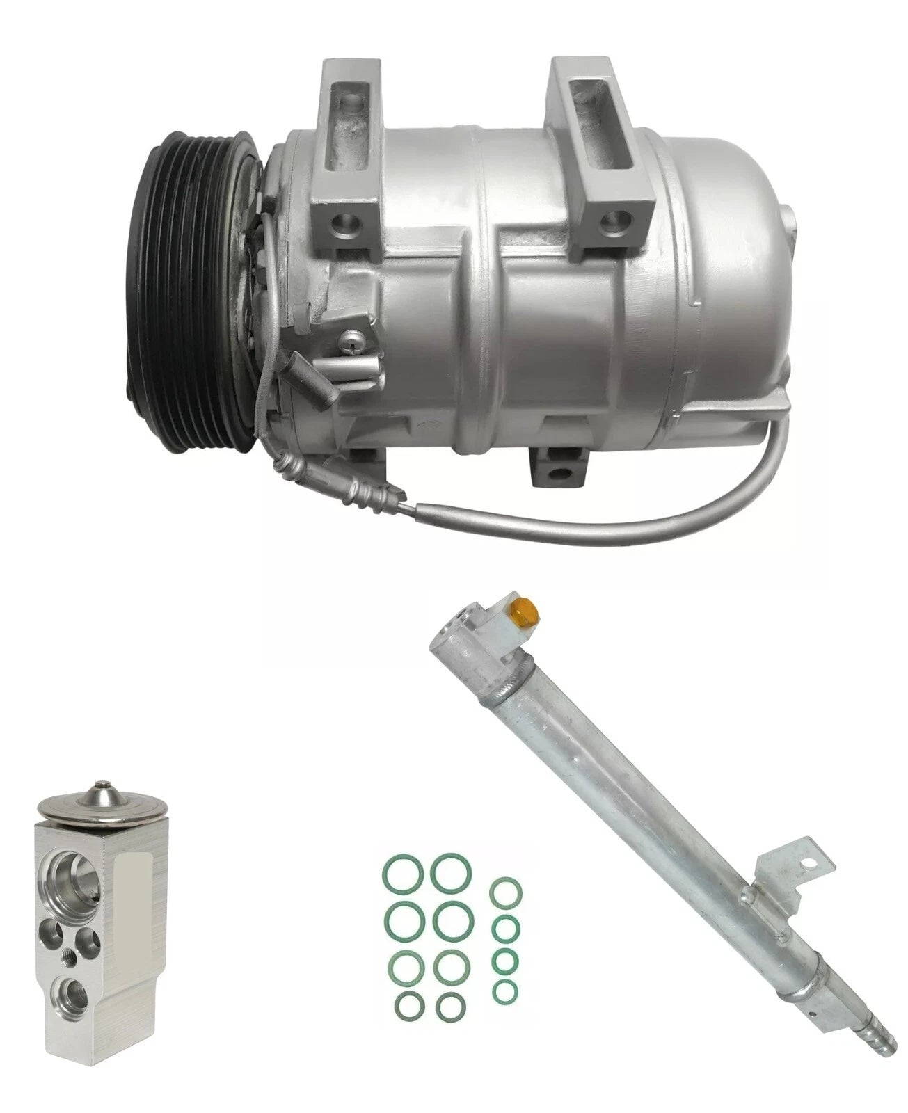 AC Compressor Kit Replacement for Volvo V70 2.4L 2.5L Turbo (2006–2008)