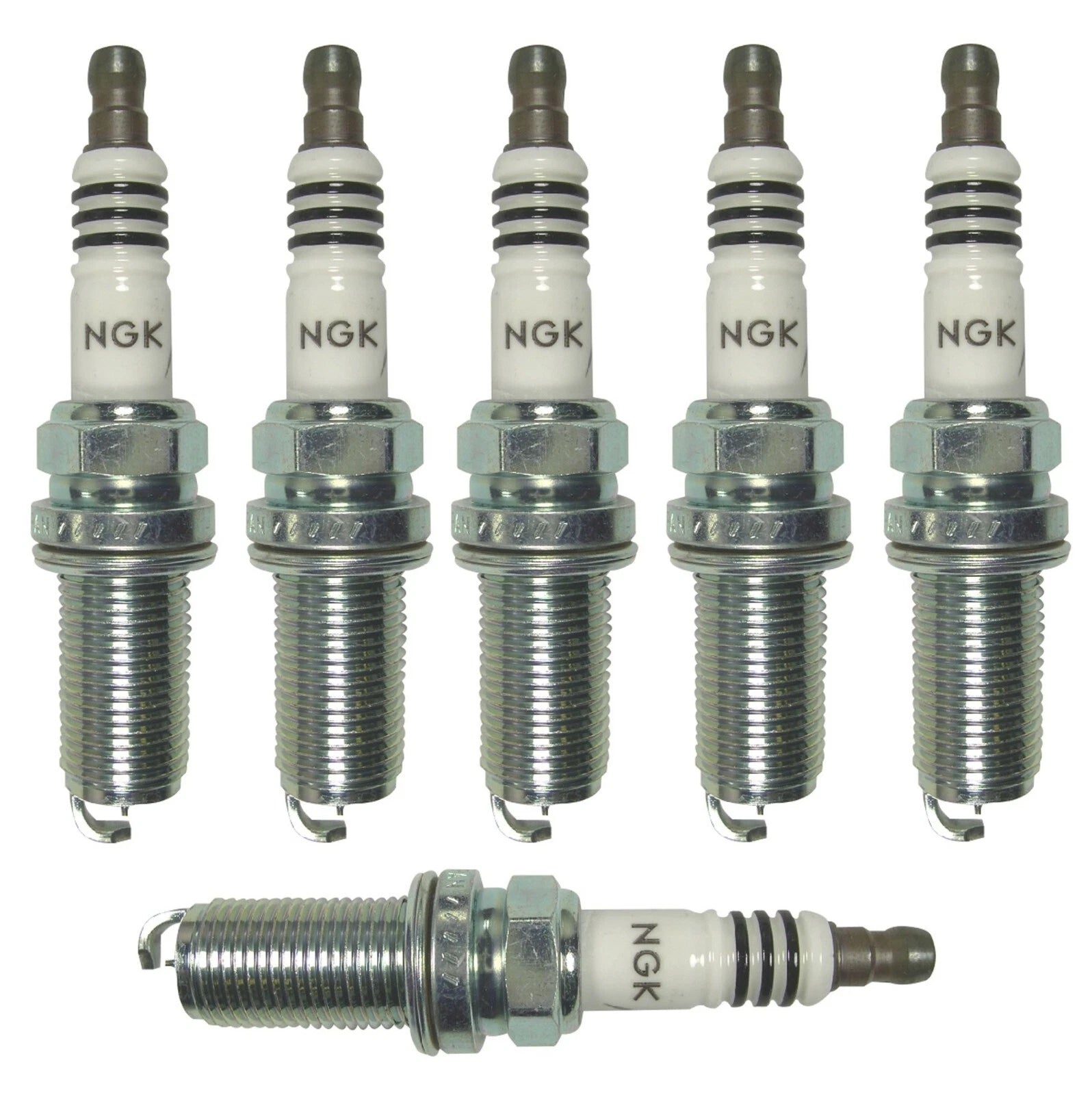 NGK Iridium IX Spark Plug Set (6 Pieces) Gap 0.044 for