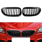 Front Bumper Upper Grill Mesh Grille Trim for BMW E63 M6 E64 M6 (2006-2010)