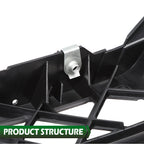 Set of 2 Front Bumper Brackets for Nissan Frontier, Pathfinder