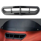Black Fairing Vent Air Duct Bezel for Harley Touring Electra Tri-Glide (2014-2015)