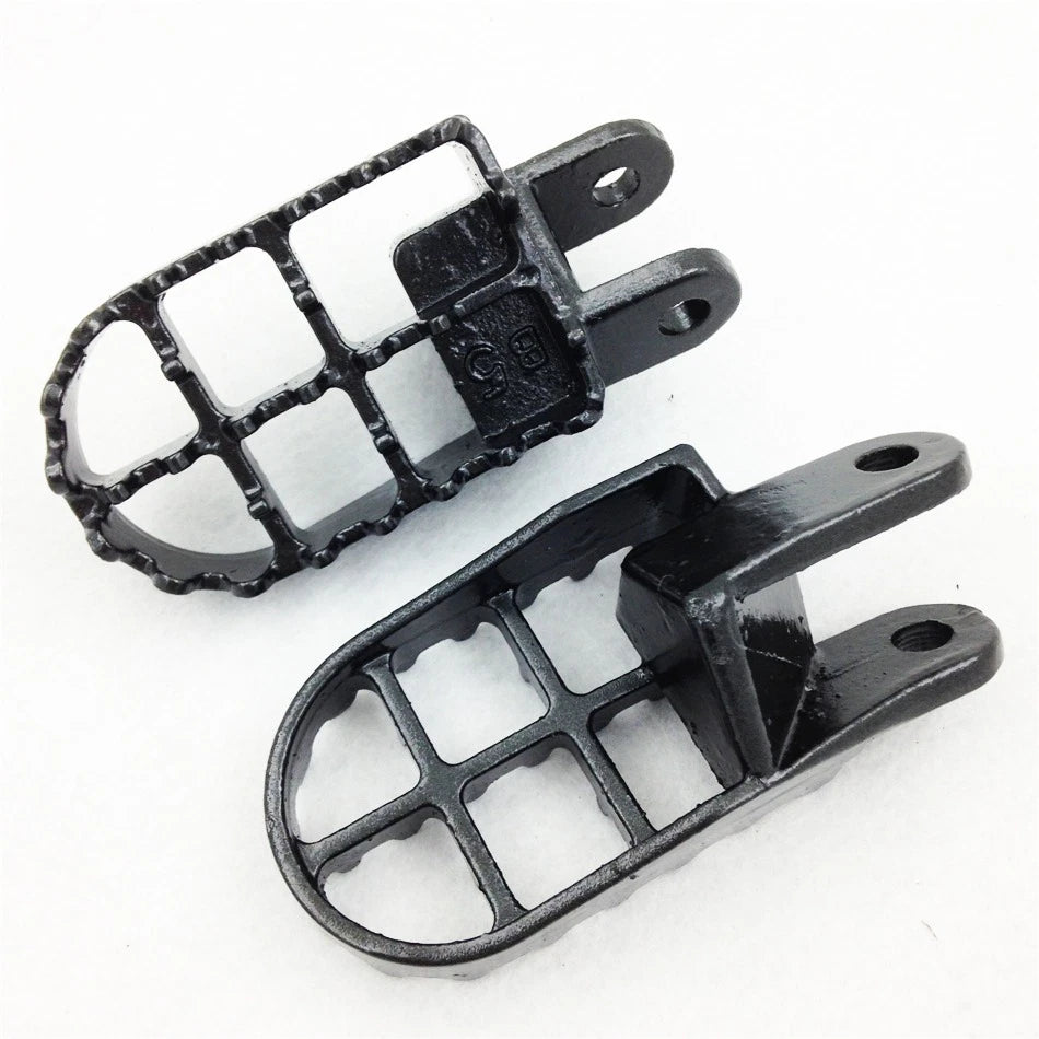 Gunmetal Grey MX Foot Pegs for Honda CR80R CR80R Expert CR85R CR85R XR650R (1996–2023)