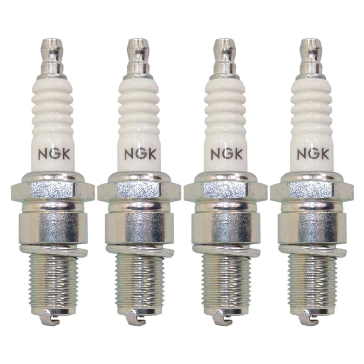 Set of 4 NGK Standard Spark Plugs 7634 for Nova Accord Sonata Van