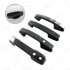 Set of 4 Side Door Handle Covers for Mitsubishi Triton L200 (2023–2025) Carbon Fiber