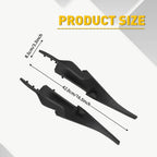 Set of 2 Front Windshield Wiper Cowl Cover Trim LH RH for Honda Civic (2016–2020)