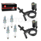 Ignition Coil Spark Plug Cap Set for Honda Shadow Aero 1100 (1998–2002)