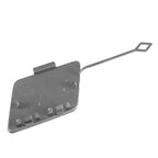 Tow Eye Hook Cover Cap Front Right Bumper for BMW 535i Gray (2015 - 2016)