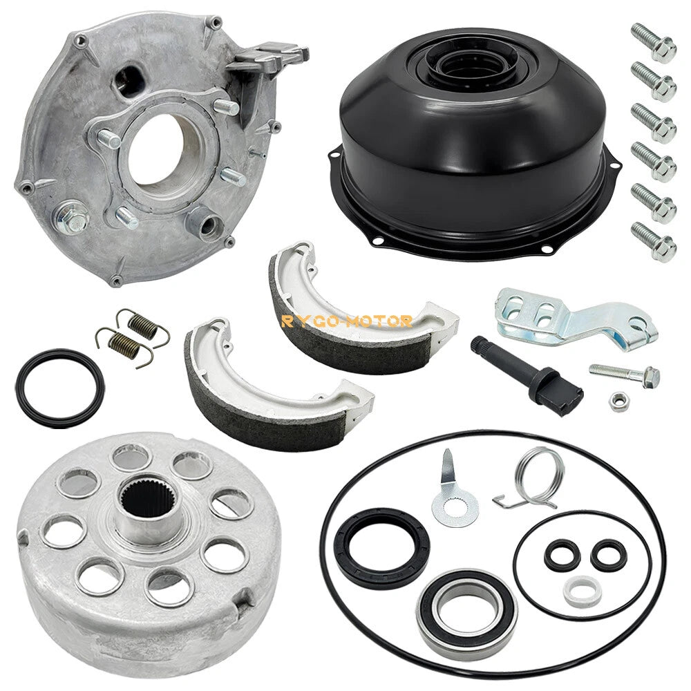 Rear Brake Drum Hub Plate Cover Seal for Honda FourTrax 300 4x4 (1988–2000)
