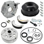 Rear Brake Drum Hub Plate Cover Seal for Honda FourTrax 300 4x4 (1988–2000)
