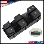 Left Driver Master Door Window Switch for Hyundai Elantra (2014–2016)
