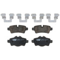 Set of 4 Disc Brake Pads for Mini Cooper (2007–2015)