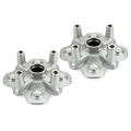 Front Left & Right Hubs for Yamaha Kodiak 400 450 Bruin 350 (1993–2006)