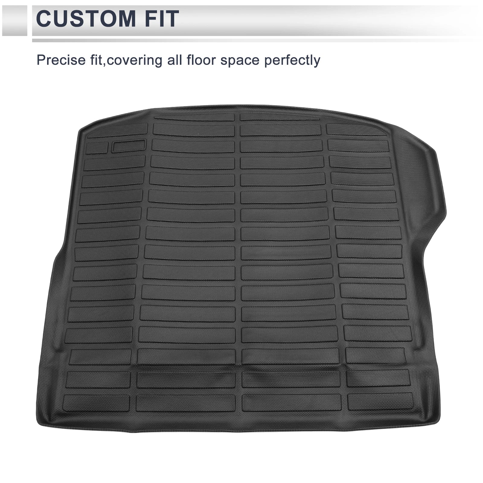 Cargo Liner Rear Trunk Mat for Chevrolet Equinox EV (2024–2025) TPE Long Grid