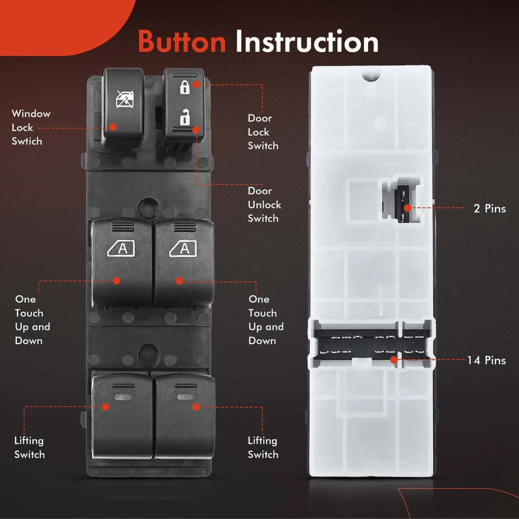 Power Window Switch for Nissan Altima (2007-2012)