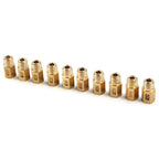 10 Pcs Hex Type Main Jets for MIKUNI VM/TM/TMX Carburetor (200-290)