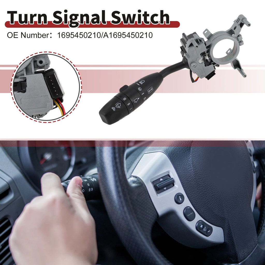 Turn Signal Switch No.1695450210 for Mercedes-Benz A-Class (W169) A 150 (2004–2012)