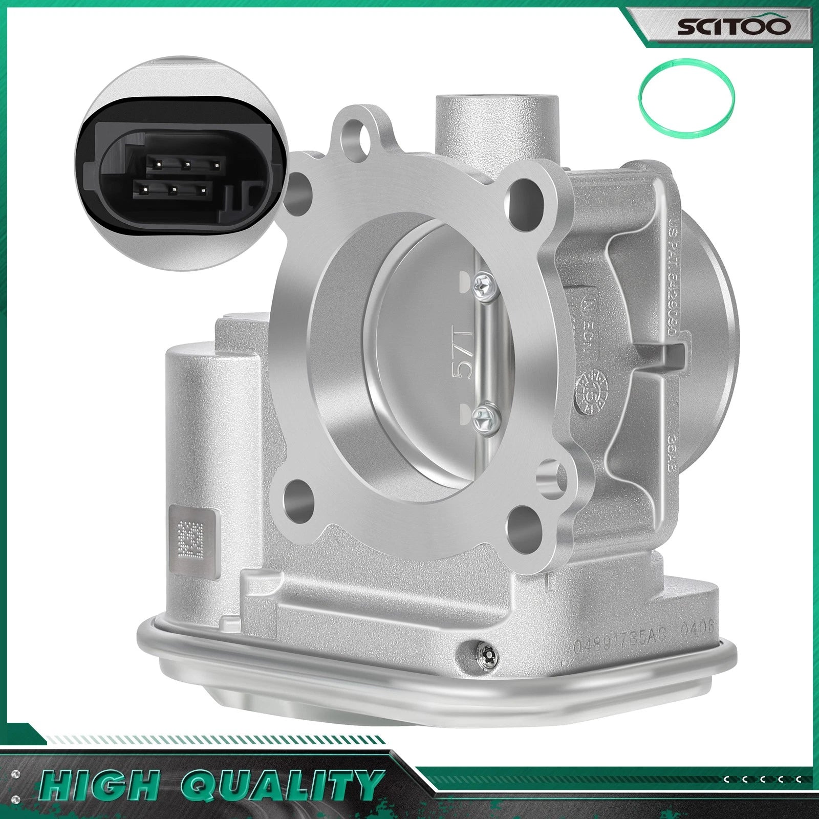 Throttle Body for Dodge Avenger, Journey (2008–2018) 2.4L