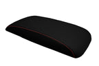 Console Lid Armrest for Honda Element (2007–2011) Black Vinyl Red Stitch