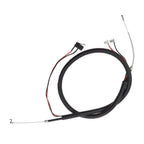 Throttle Cable for FS90 FS130R KM100 KM100R FS110 FS110R FS110X FS110RX (N/A)