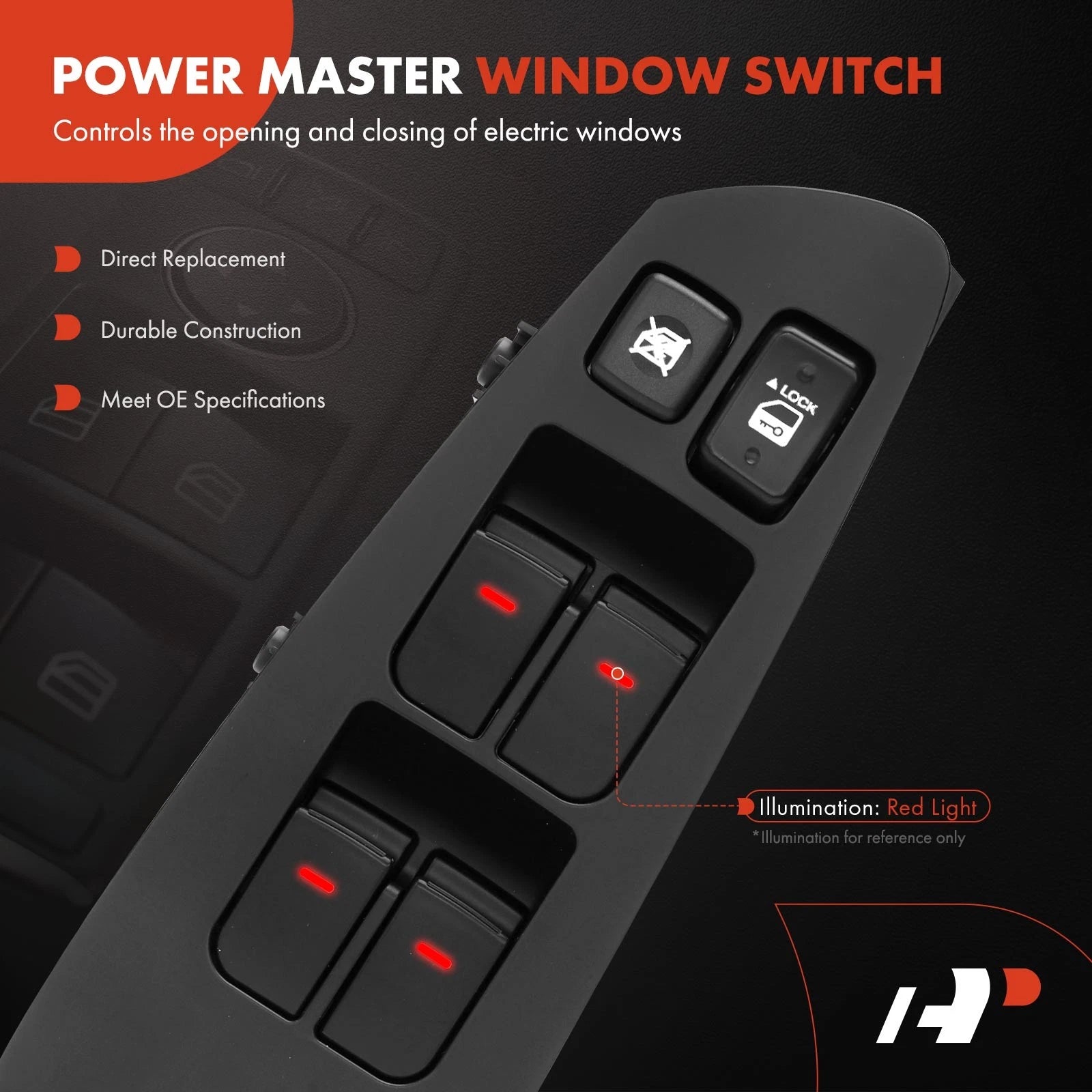 Power Window Switch for Kia Forte (2010)