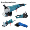 2X Black Carbon Brush Holder Cap for