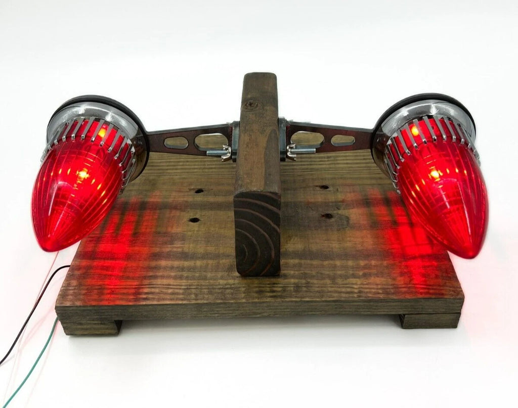 Tail Light Pair Replacement with Brackets for 1959 Cadillac (1959–1959)