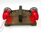 Tail Light Pair Replacement with Brackets for 1959 Cadillac (1959–1959)
