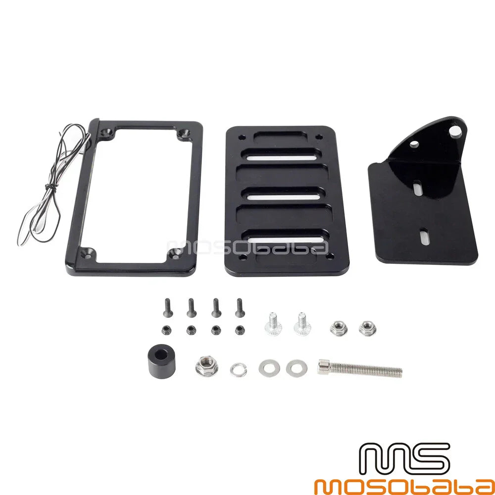 LED Side Mount License Plate Bracket for Harley Sportster S (2021-2024)
