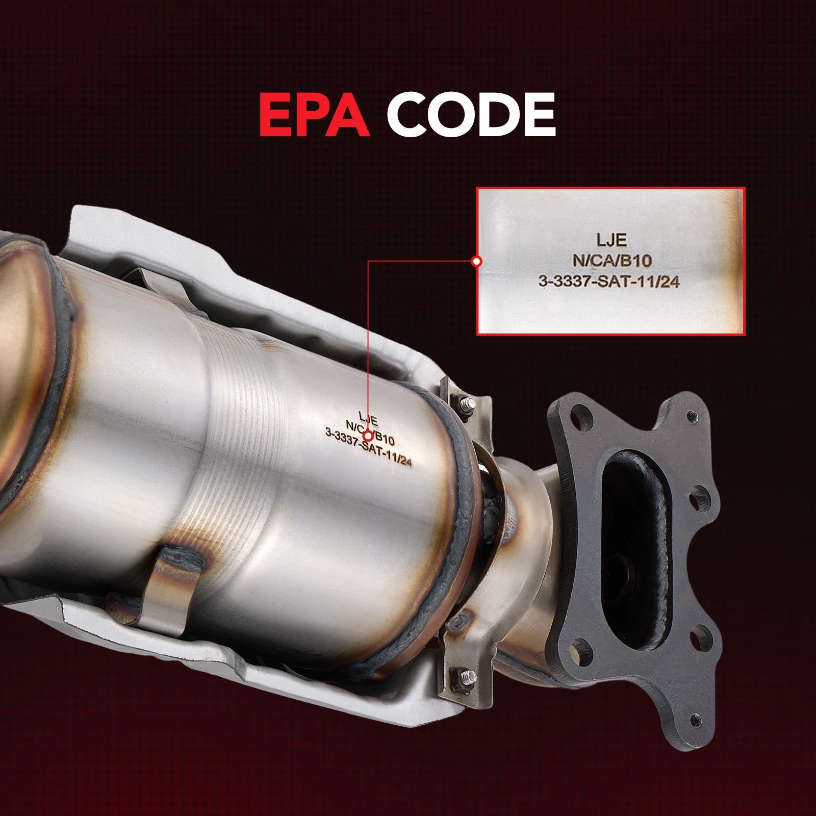 Front Catalytic Converter Kit for Honda Civic (2006-2011) 1.8L