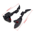 Black Blade Brake Clutch Hand Levers for Suzuki Boulevard M109R (2009–2013)
